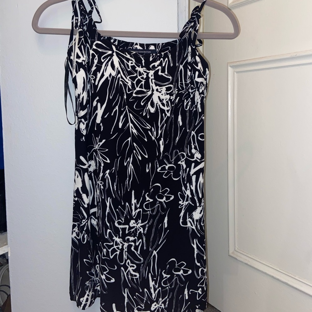 French Connection super cool pattern mini dress